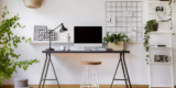 How Do You Style a Home Office Within a Shared Space?